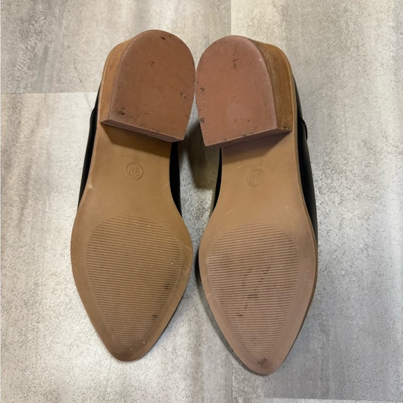 Cynthia Rowley Black Leather Flats - Picture 4 of 7